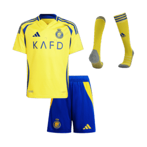 Al Nassr Home Kids Soccer Jerseys Full Kit 2024/25