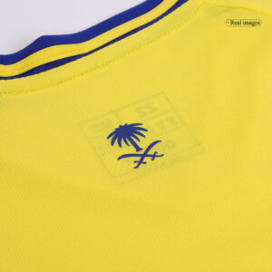 RONALDO #7 Al Nassr Home Kids Soccer Jerseys Kit 2024/25