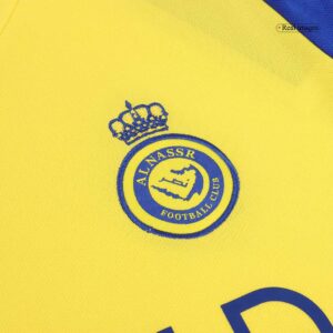 RONALDO #7 Al Nassr Home Kids Soccer Jerseys Kit 2024/25