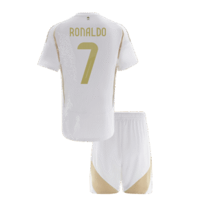 RONALDO #7 Al Nassr Third Away Kids Soccer Jerseys Kit 2024/25 - ACL