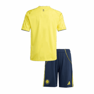 Al Nassr Home Kids Soccer Jerseys Kit 2025/26