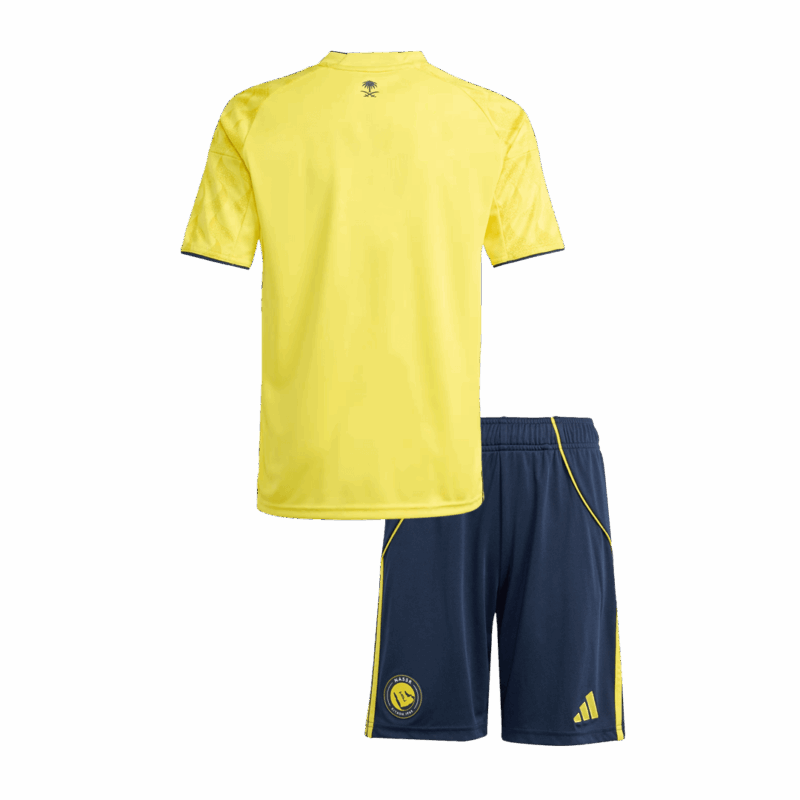 Al Nassr Home Kids Soccer Jerseys Kit 2025/26