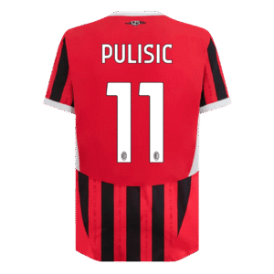 PULISIC #11 AC Milan Home Authentic Soccer Jersey 2024/25