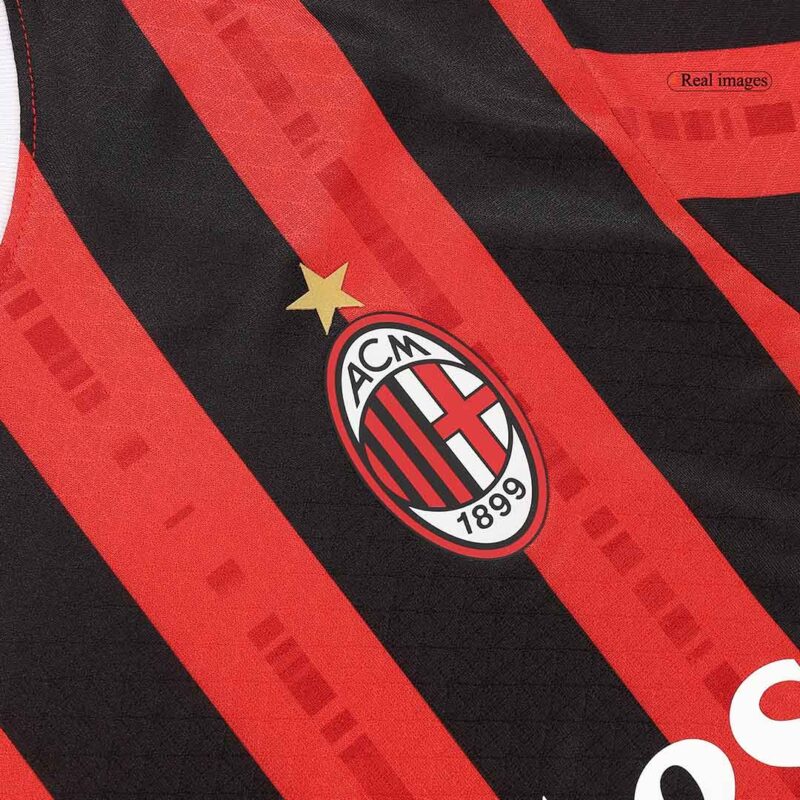 GIMENEZ #7 AC Milan Home Authentic Soccer Jersey 2024/25