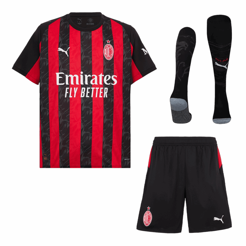 AC Milan Home Jerseys Full Kit 2025/26