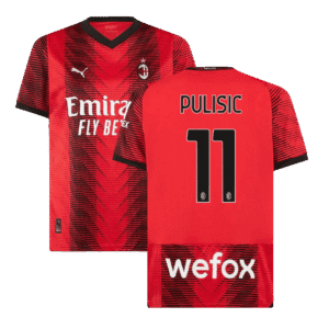 PULISIC #11 AC Milan Home Jersey 2023/24