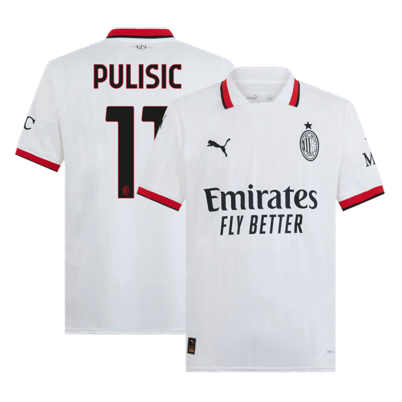 PULISIC #11 AC Milan Away Soccer Jersey 2024/25