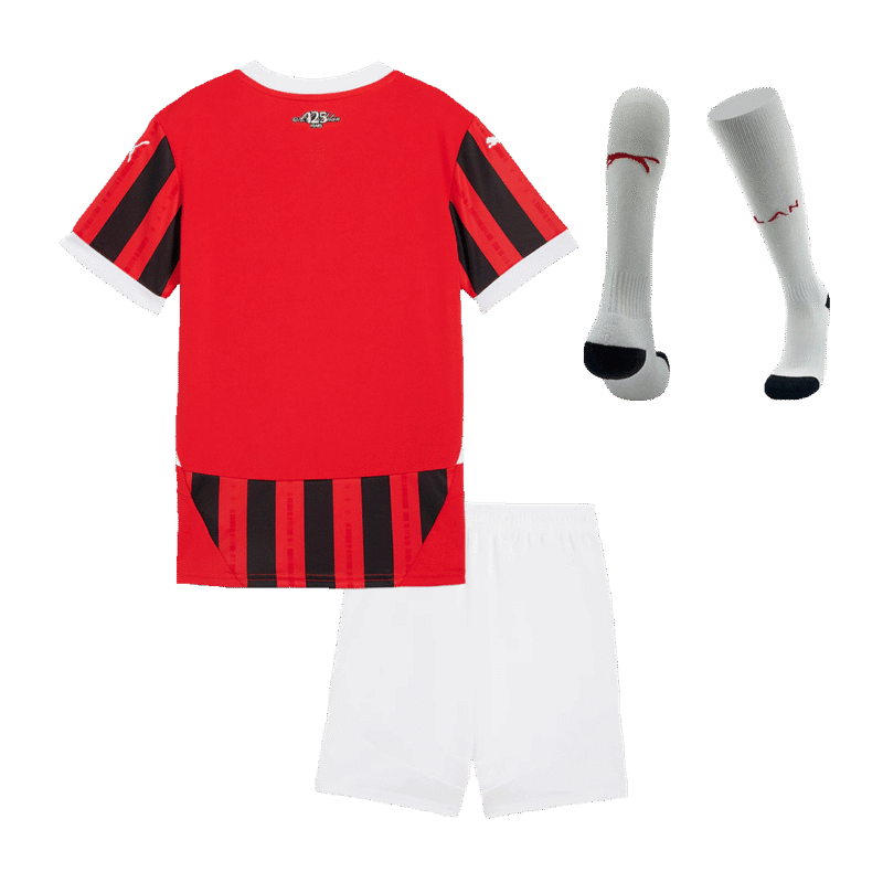 AC Milan Home Kids Soccer Jerseys Full Kit 2024/25