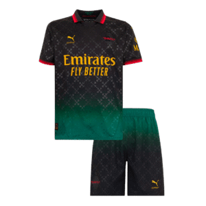 AC Milan Fourth Away Kids Soccer Jerseys Kit 2024/25