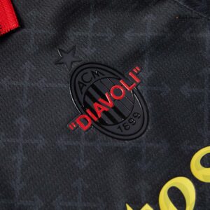AC Milan Fourth Away Kids Soccer Jerseys Kit 2024/25