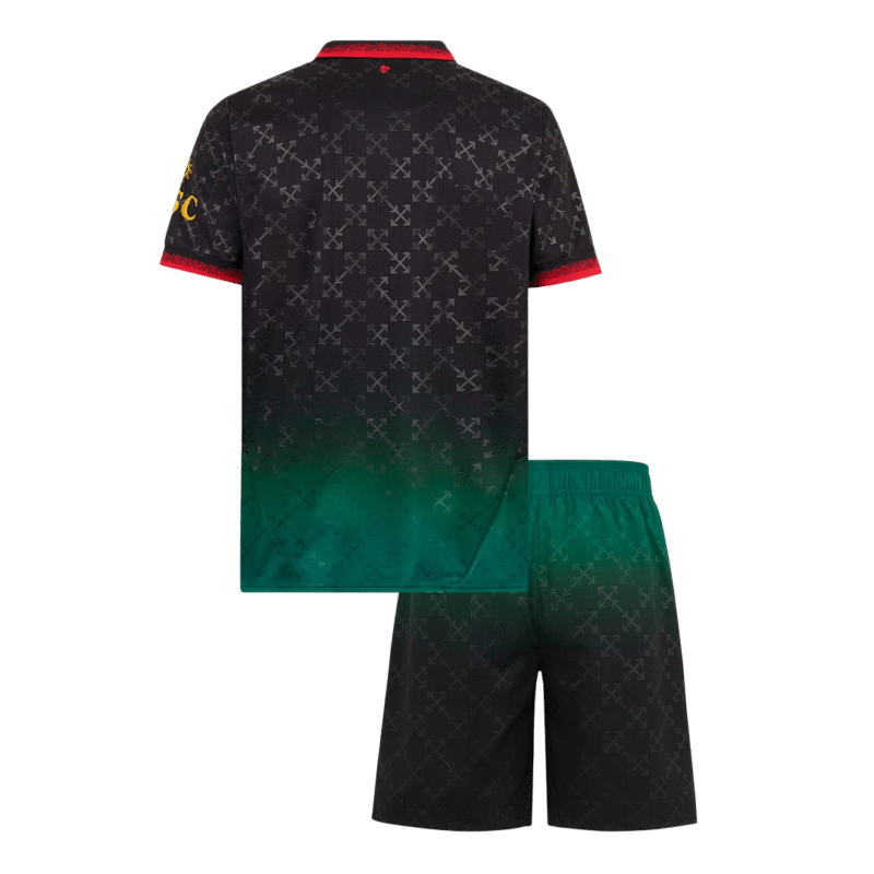 AC Milan Fourth Away Kids Soccer Jerseys Kit 2024/25
