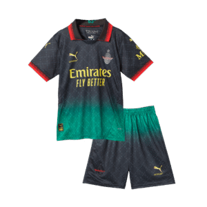 AC Milan Fourth Away Kids Soccer Jerseys Kit 2024/25