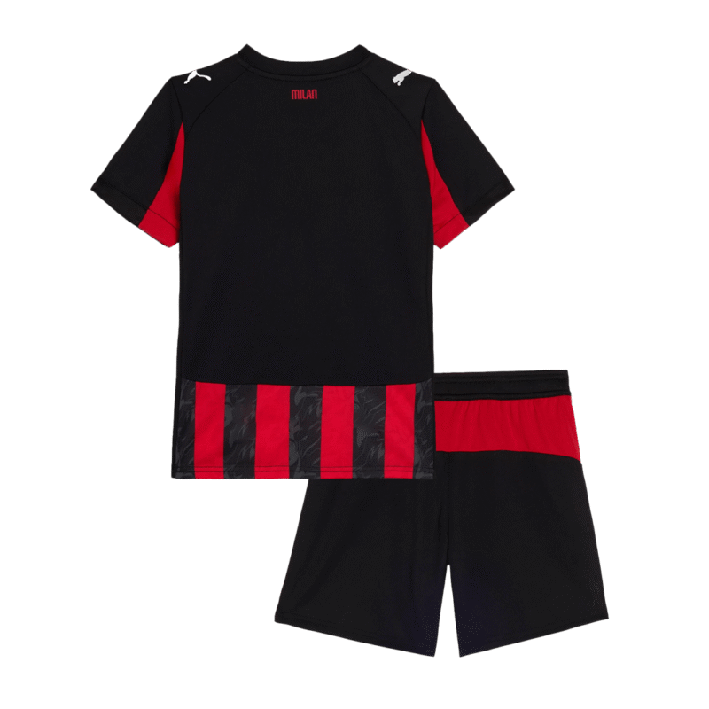 AC Milan Home Kids Soccer Jerseys Kit 2025/26