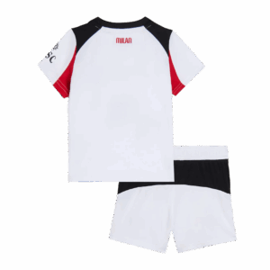 AC Milan Away Kids Soccer Jerseys Kit 2025/26