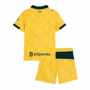 AC Milan Third Away Kids Soccer Jerseys Kit 2025/26