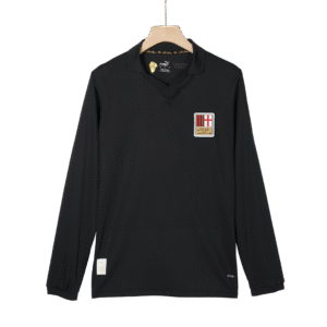AC Milan Goalkeeper Long Sleeve Soccer Jersey 2024/25 Black - 125th Anniversary