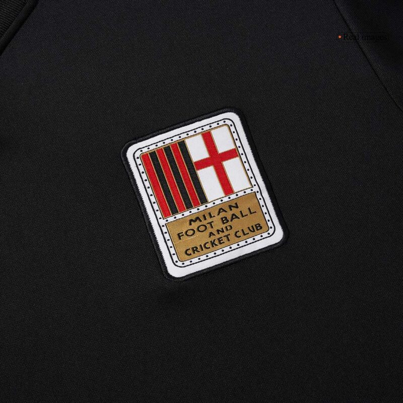 AC Milan Goalkeeper Long Sleeve Soccer Jersey 2024/25 Black - 125th Anniversary