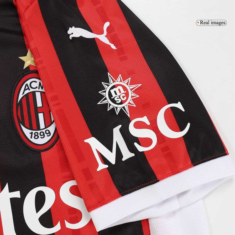 MORATA #7 AC Milan Home Soccer Jersey 2024/25