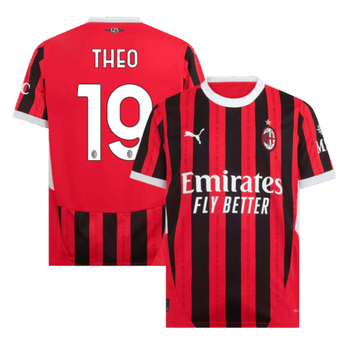 THEO #19 AC Milan Home Soccer Jersey 2024/25