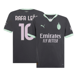 RAFA LEÃO #10 AC Milan Third Away Soccer Jersey 2024/25