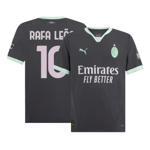 RAFA LEÃO #10 AC Milan Third Away Soccer Jersey 2024/25