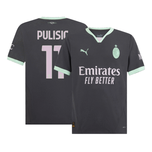 PULISIC #11 AC Milan Third Away Soccer Jersey 2024/25
