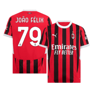 JOÃO FÉLIX #79 AC Milan Home Soccer Jersey 2024/25