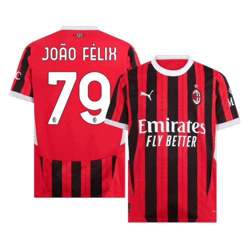 JOÃO FÉLIX #79 AC Milan Home Soccer Jersey 2024/25