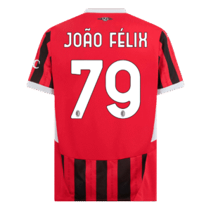 JOÃO FÉLIX #79 AC Milan Home Soccer Jersey 2024/25