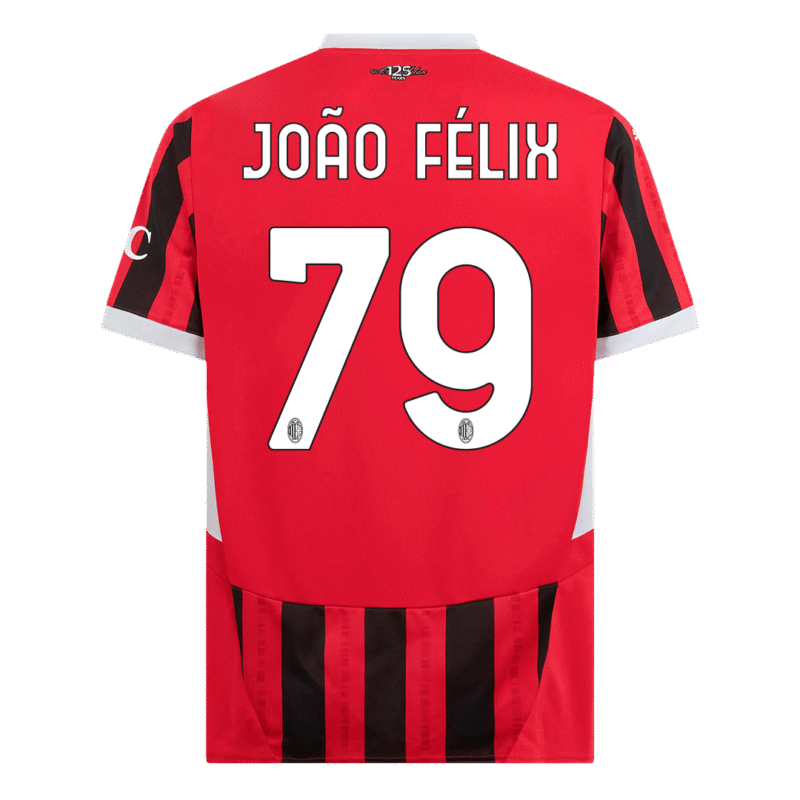 JOÃO FÉLIX #79 AC Milan Home Soccer Jersey 2024/25