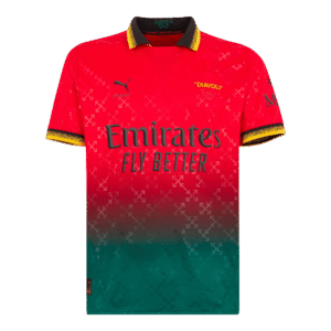 AC Milan Fourth Away Goalkeeper Soccer Jersey 2024/25 Red