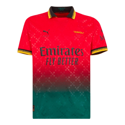 AC Milan Fourth Away Goalkeeper Soccer Jersey 2024/25 Red