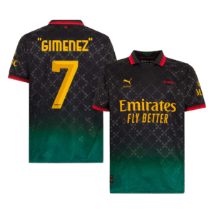 "GIMENEZ" #7 AC Milan Fourth Away Soccer Jersey 2024/25