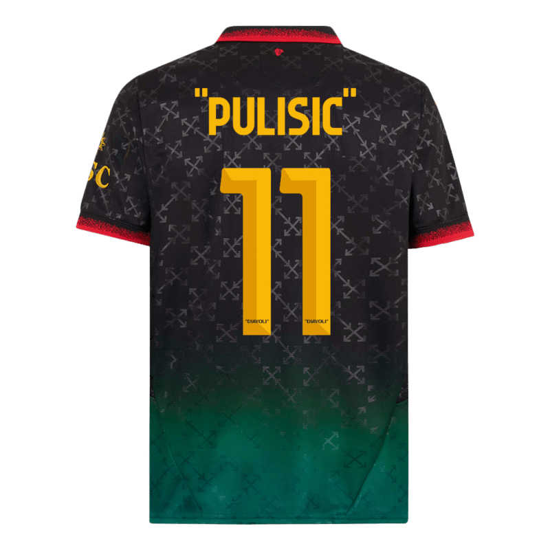 "PULISIC" #11 AC Milan Fourth Away Soccer Jersey 2024/25