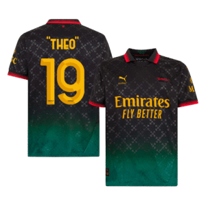 "THEO" #19 AC Milan Fourth Away Soccer Jersey 2024/25
