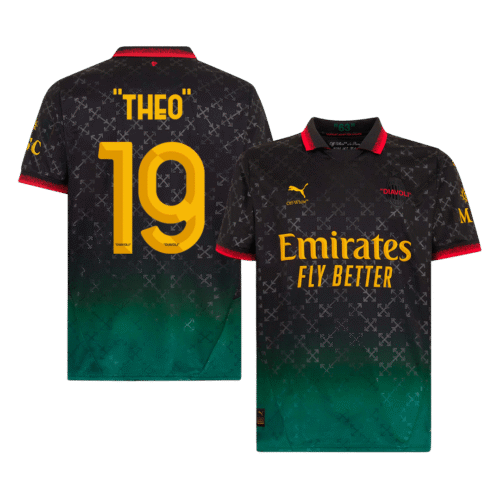 "THEO" #19 AC Milan Fourth Away Soccer Jersey 2024/25