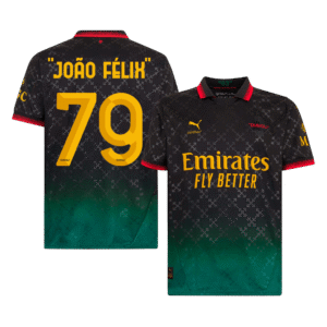 "JOÃO FÉLIX" #79 AC Milan Fourth Away Soccer Jersey 2024/25