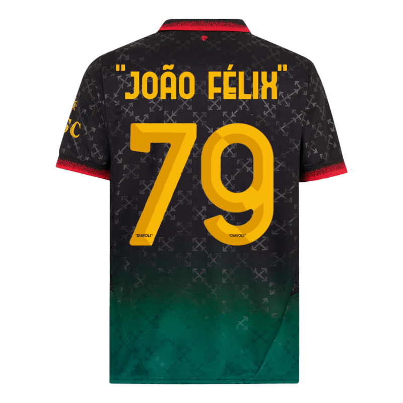 "JOÃO FÉLIX" #79 AC Milan Fourth Away Soccer Jersey 2024/25