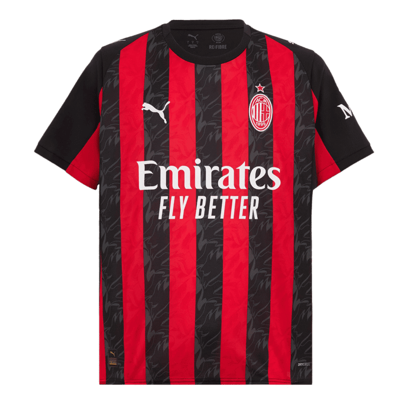 MODRIĆ #14 AC Milan Home Soccer Jersey 2025/26