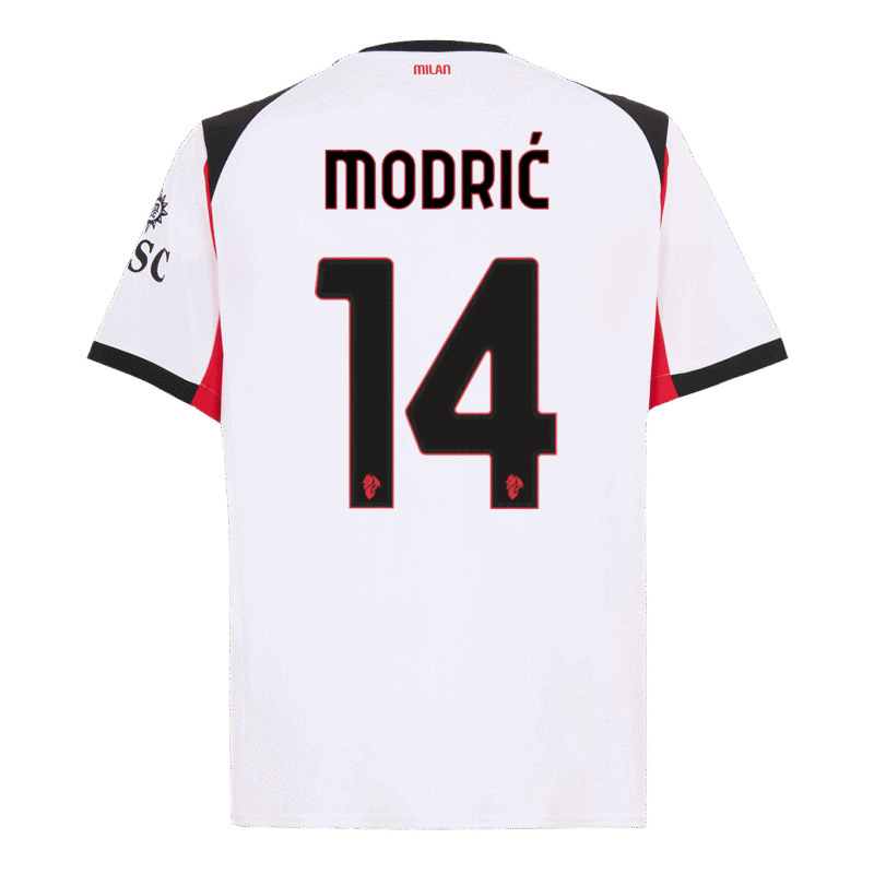 MODRIĆ #14 AC Milan Away Soccer Jersey 2025/26