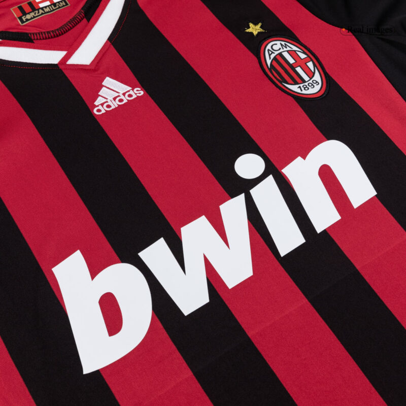 AC Milan Home Soccer Jersey Retro 2009/10