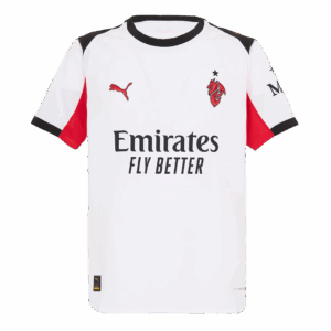 FOFANA #19 Authentic AC Milan Away Soccer Jersey 2025/26 White