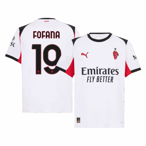 AC Milan FOFANA #19 Away Sleeveless Jersey 2025/26