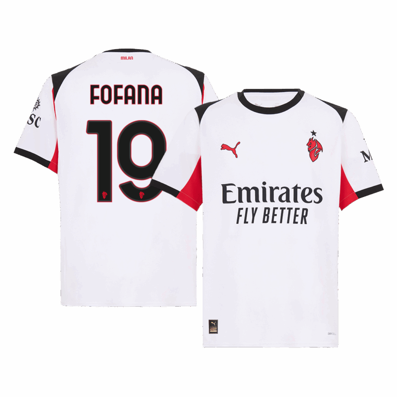 AC Milan FOFANA #19 Away Sleeveless Jersey 2025/26