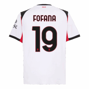 AC Milan FOFANA #19 Away Sleeveless Jersey 2025/26