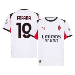 AC Milan FOFANA #19 Away Sleeveless Jersey 2025/26