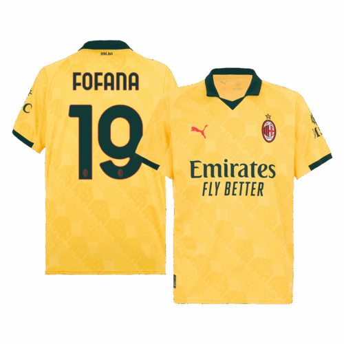 AC Milan FOFANA #19 Third Away Sleeveless Jersey 2025/26