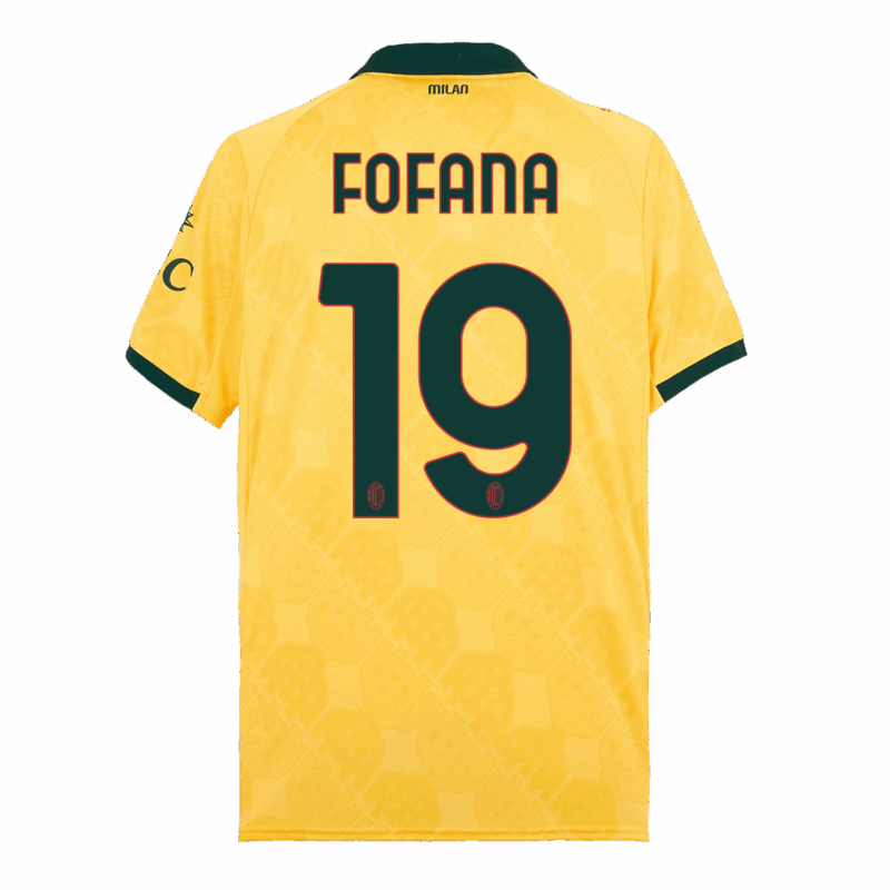 AC Milan FOFANA #19 Third Away Sleeveless Jersey 2025/26
