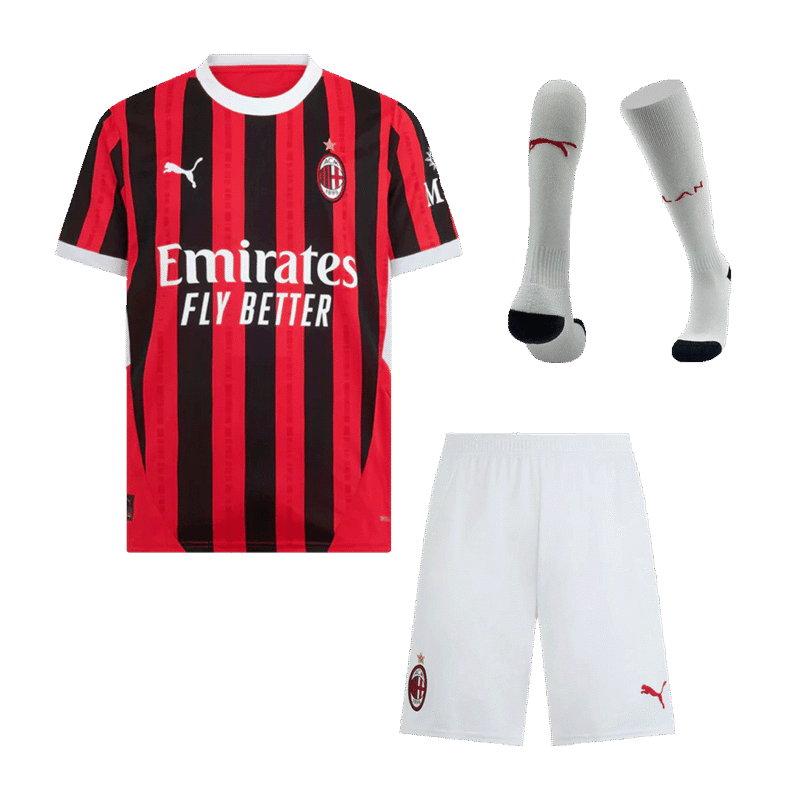 AC Milan Home Jerseys Full Kit 2024/25