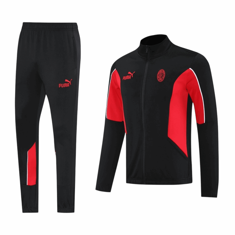 AC Milan Jacket Tracksuit 2025/26 Black